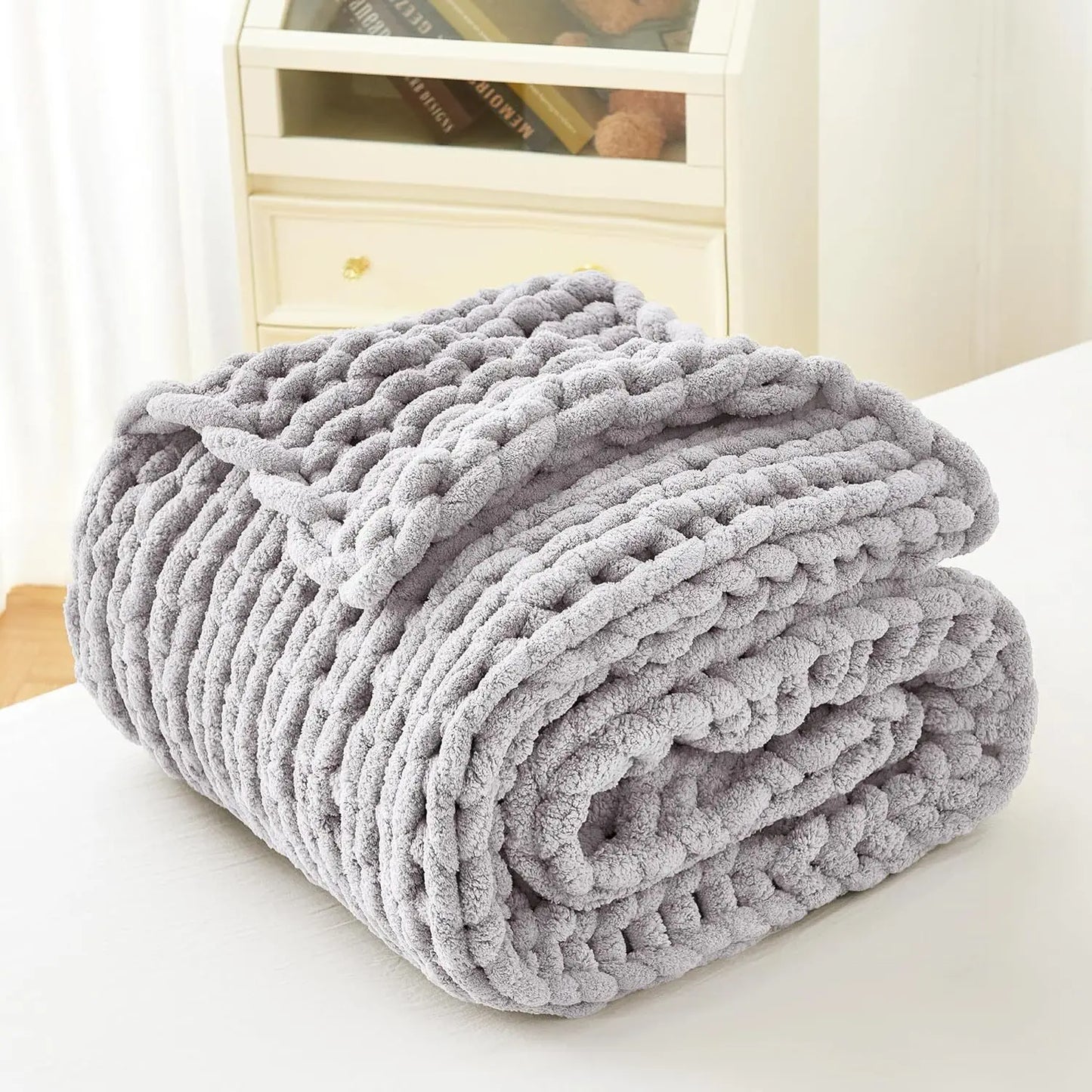 Decorbites™ Gemütliche Herbst-Fleece-Decke | Beidseitig warme Flanell | Langlebig & weich