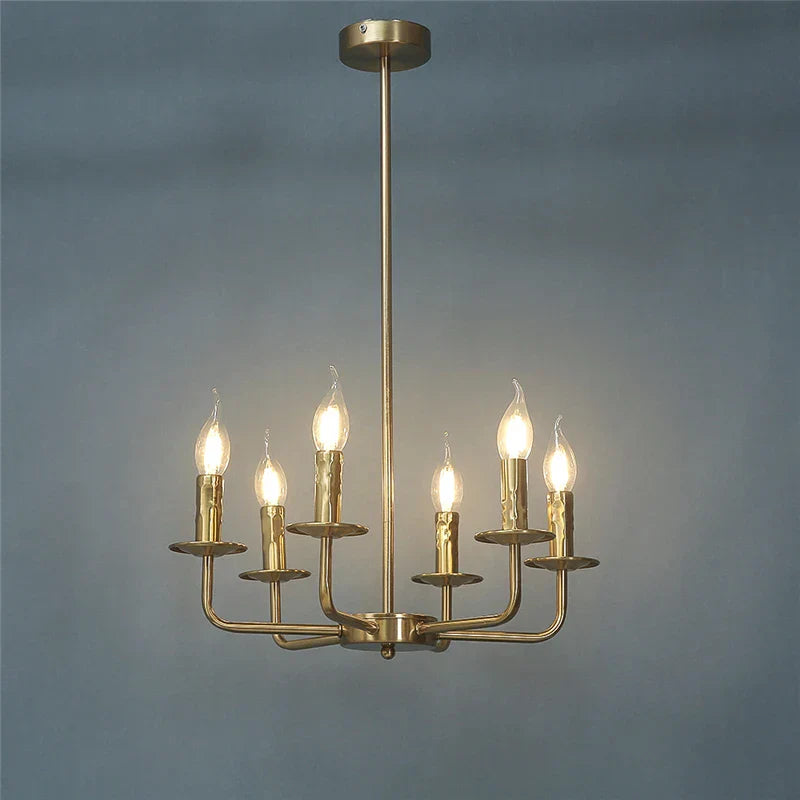 Decorbites™ Eisenkunst-Lüsterleuchten für Esszimmer, Wohnzimmer, Küche – E14 Kerzenarmaturen