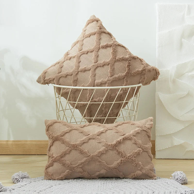 Decorbites™ Bestickte Diamant-Kissenbezug für modernes Wohnzimmer-Dekor