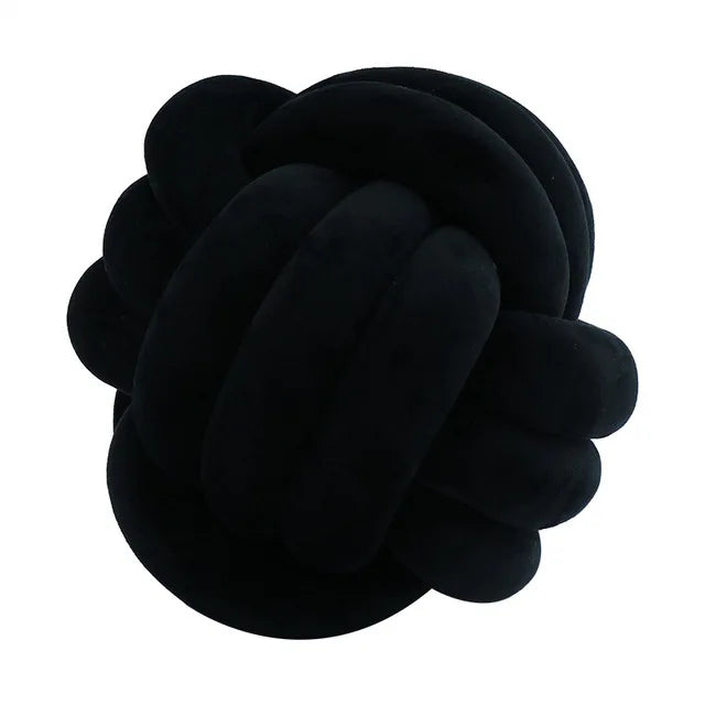 Plush Knot Ball Pillow 28cm Japanese Style