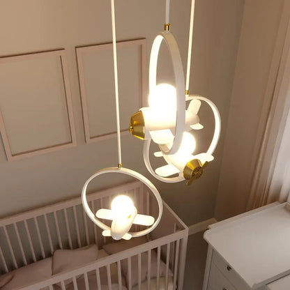 Decorbites™ Hubschrauber-Lüster: Innen-Hängeleuchten für Kinderzimmer und Wohnzimmer