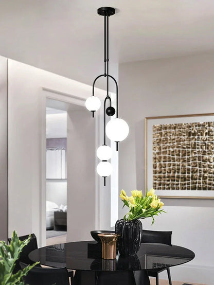 Decorbites™ Glas-Hängeleuchter Kücheninsel Deckenpendelleuchte - Moderne Hängelampe für Wohnzimmer