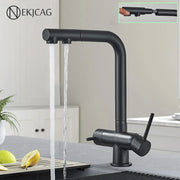 Decorbites™ Küchenarmatur mit Wasserfilterhahn und Zweifach-Dusche