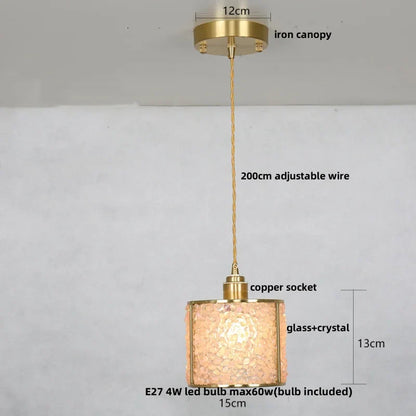 Decorbites™ Kristallglas LED-Hängeleuchte für Küche Esszimmer Bar Luxus-Kunst-Dekoration