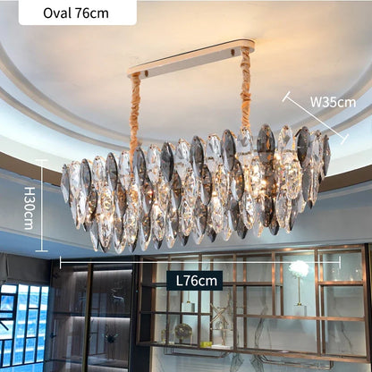 Decorbites™ Kristall-Deckenleuchter: Moderne Luxus-Beleuchtung E14 für die Hausdekoration