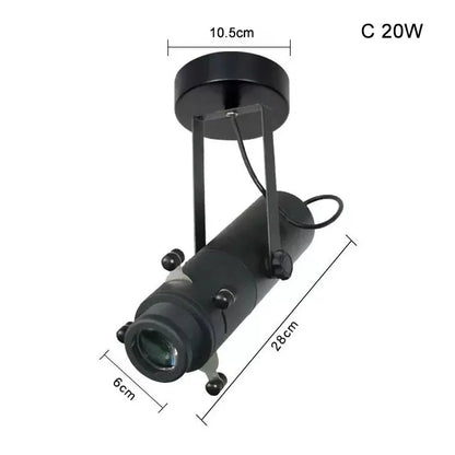 Decorbites™ dimmbare LED-Schienenleuchte: 20W/30W Strahler für Museum, Kunstgalerie und Ausstellung