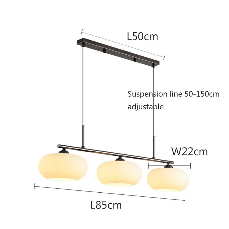 Decorbites™ Glasleuchter: Luxuriöse moderne Innenraum-Dekor-Beleuchtung für Wohnzimmer, Schlafzimmer, Restaurant