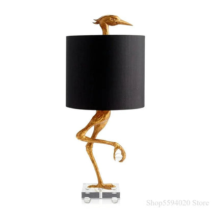 DecorBites™ Creative Ostrich Table Lamp for Modern Home Decor in Living Room and Bedroom