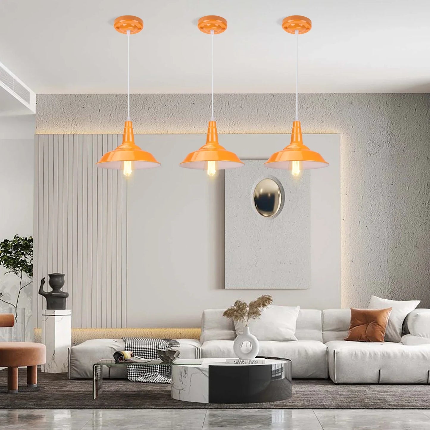 Decorbites™ Industrielle Hängelampe: Modern-retro Loft-Kronleuchter für Küche, Wohnzimmer.