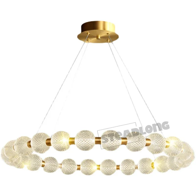 Decorbites™ Glasball-LED-Deckenleuchter: Moderne Pendelleuchte für Wohnzimmer und Schlafzimmer