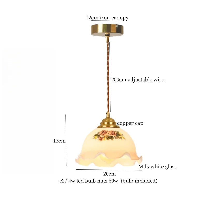 Decorbites™ Gesprungene Glas LED-Hängeleuchten für Heimdekoration, Restaurant, Wohnzimmer, Küche