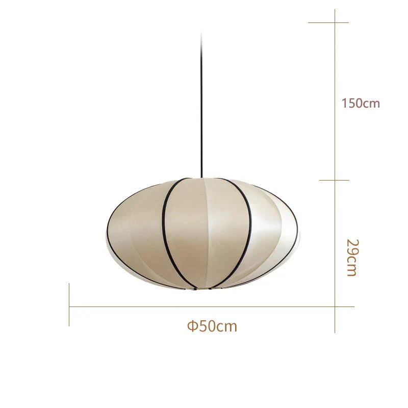 Decorbites™ Dänische Stoffleuchte Pendellampe Vintage-Kronleuchter E27-Birnen