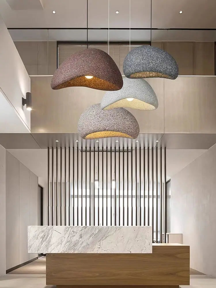 Decorbites™ Japanisches Wabi-Sabi LED-Hängeleuchte Moderne Einfache Wohnzimmer-Schlafzimmer-Kronleuchter