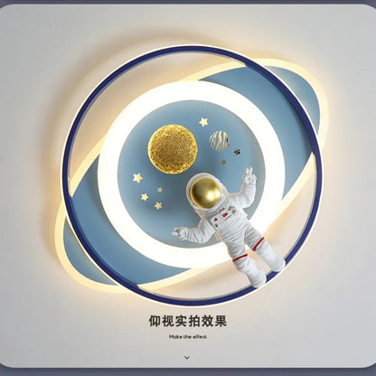 Decorbites™ Astronaut Raumfahrer Rakete Hasen Deckenleuchte Kinderzimmer Leuchte