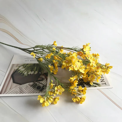 DecorBites™ Imitation Flower Artificial Flowers Home Decoration Wedding Bouquet