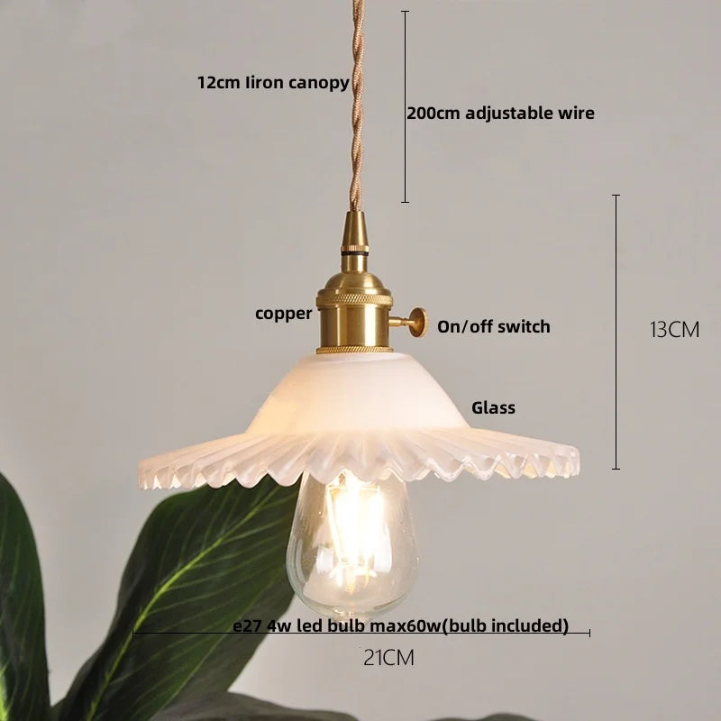 Green Nordic Pendant Light Scandinavian Kitchen