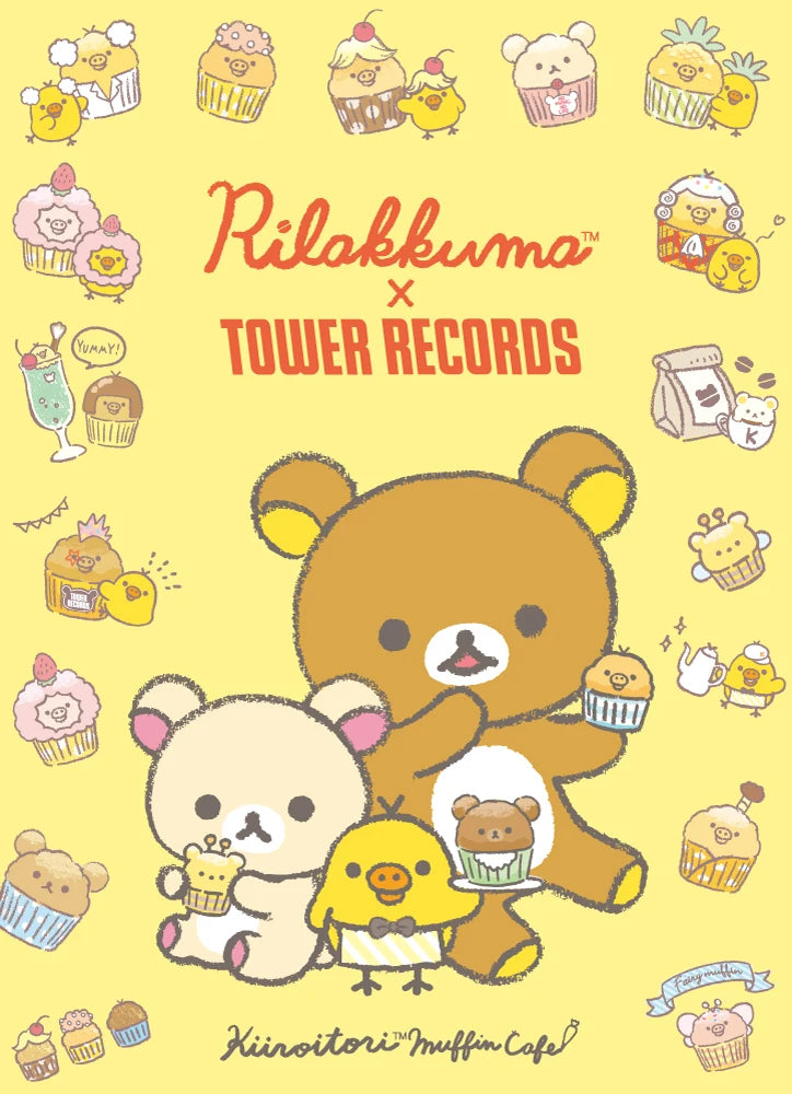 Anime Cute Cartoon R-Rilakkuma Poster Wall Art Canvas Printing Manga Bear Chick Cat Reading Nursery Kids Kawaii Room Decor