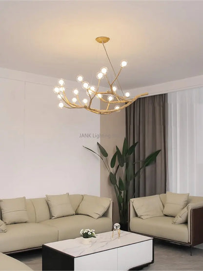 DecorBites™ Glass Bubble Resin Pendant Light Chandelier LED Lamps for Home Decoration