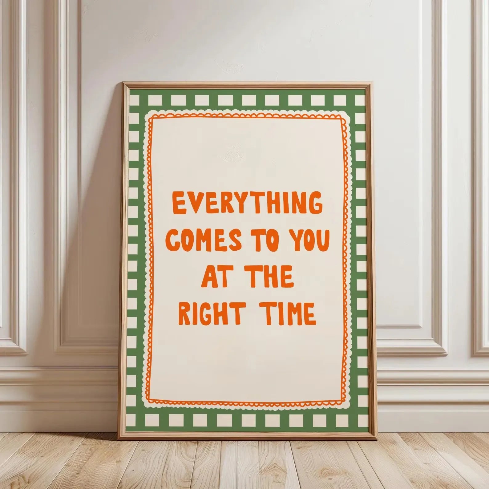 But First Cafecito Quotation Canvas Print Minimalist Matcha Club Spanish Wall Art Poster for Modern Living Room Cafe Home Decor