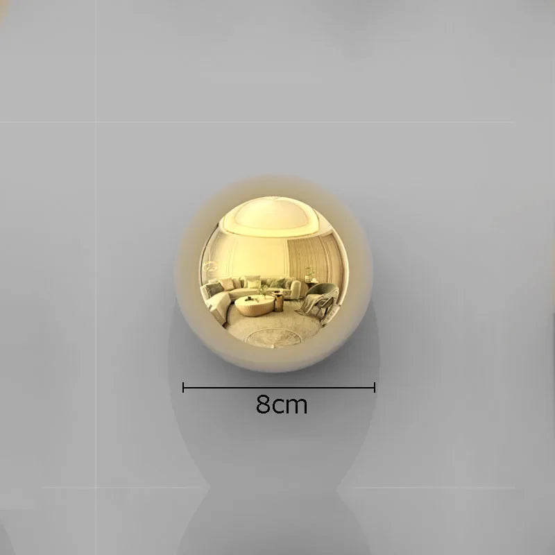 Gold Ball Wall Ornaments