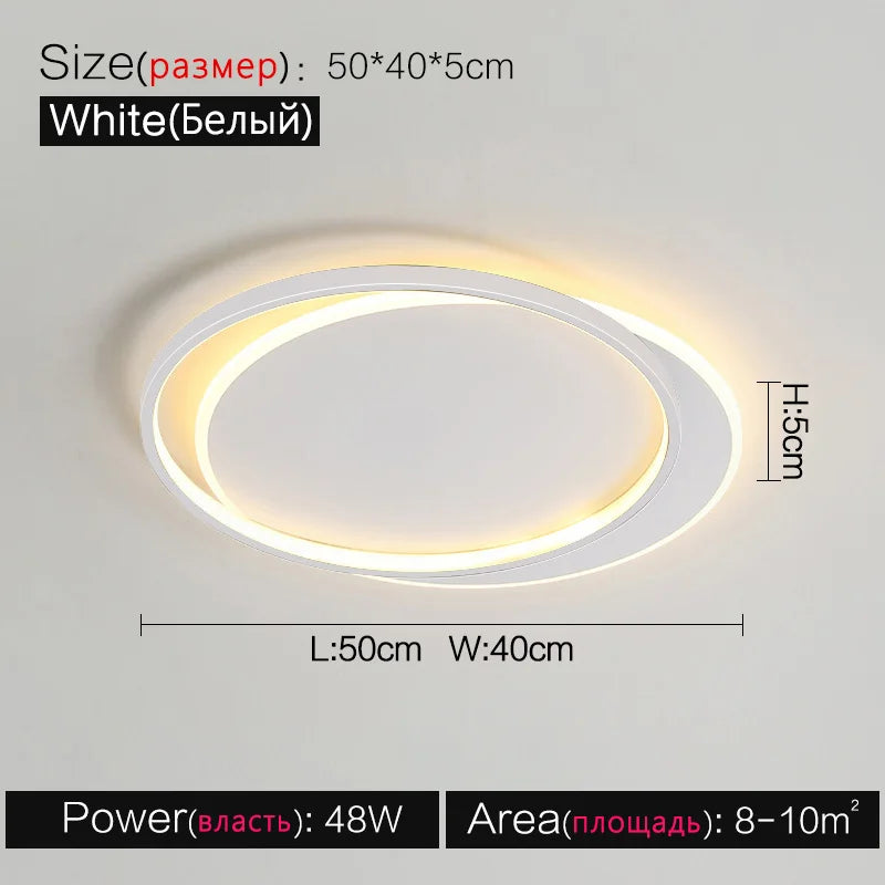 Decorbites™ LED-Deckenleuchte-Set – Modern minimalistisches nordisches Schlafzimmer-Wohnzimmer-Beleuchtung