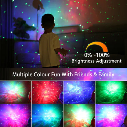 DecorBites™ Galaxy Star Night Light LED Lamp Home Bedroom Children's Gift Decor