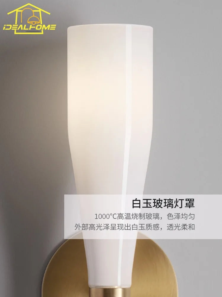 Decorbites™ ETCETERA Kupferwandlampe: Minimalistischer Luxus-LED-Innenbeleuchtung für Schlafzimmer, Wohnzimmer