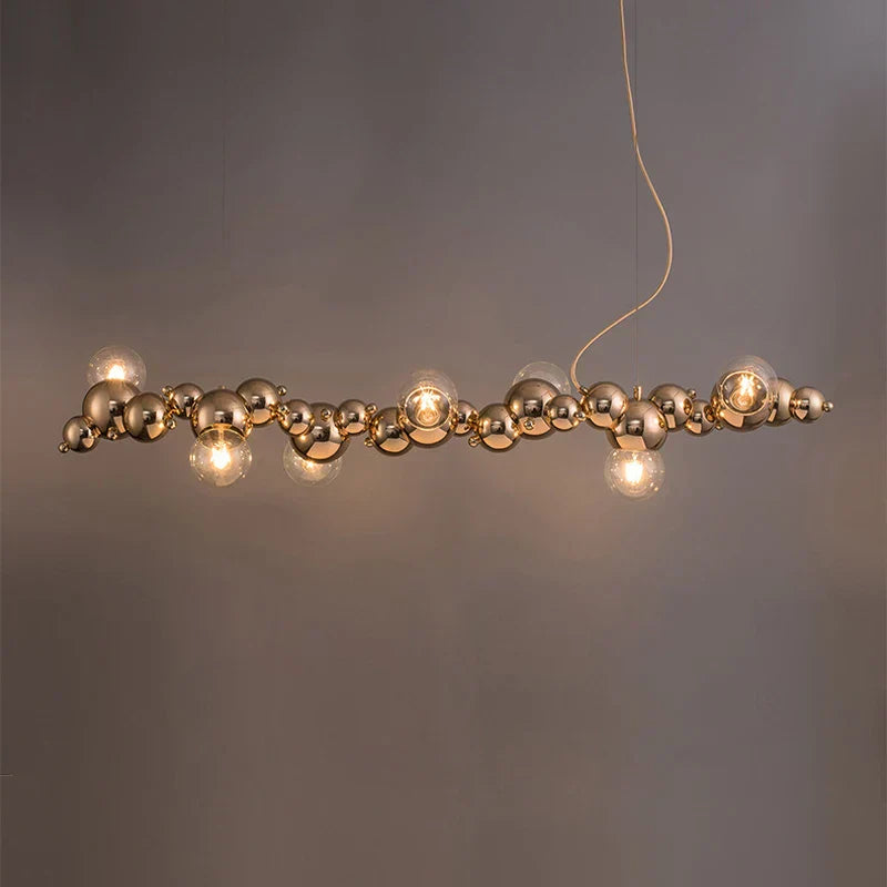 Decorbites™ Designermolekül-Kronleuchter: LED dimmbar Chrom Gold Beleuchtung 2025 Trend