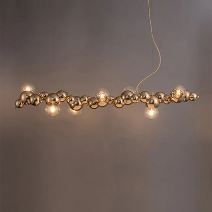 Decorbites™ Designermolekül-Kronleuchter: LED dimmbar Chrom Gold Beleuchtung 2025 Trend