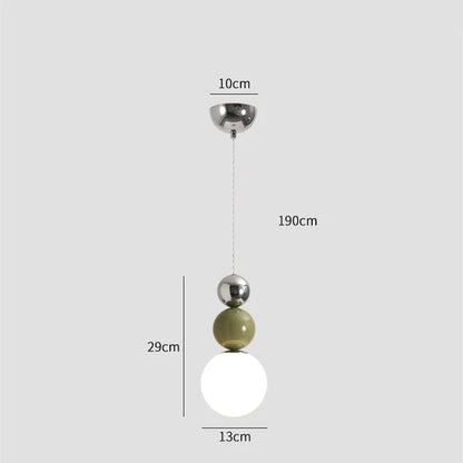 Decorbites™ Sahne-Stil Moderne Minimalistische Nordische Pendelleuchte für das Hauptschlafzimmer