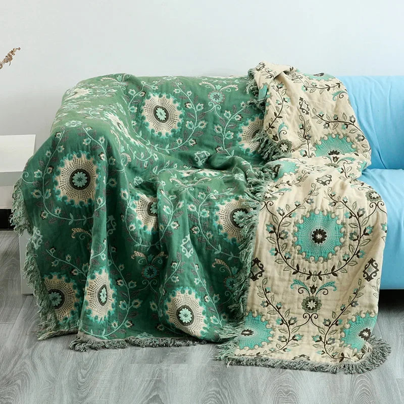Cotton Leisure Sofa Blanket