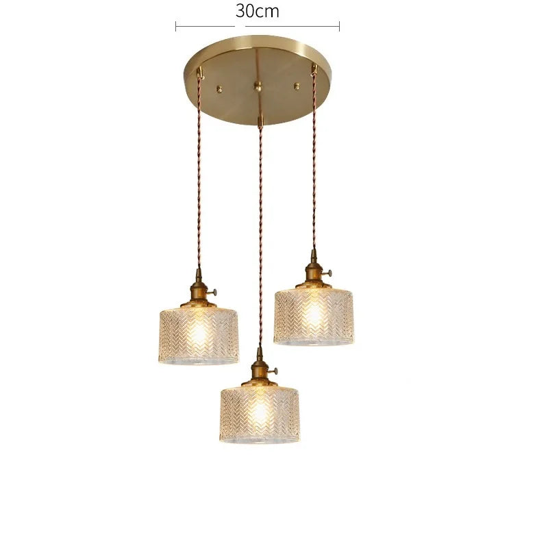 Decorbites™ Grüne Glas-LED-Hängeleuchten für Innenbeleuchtung im Zuhause, Wohnzimmer, Bar & Café