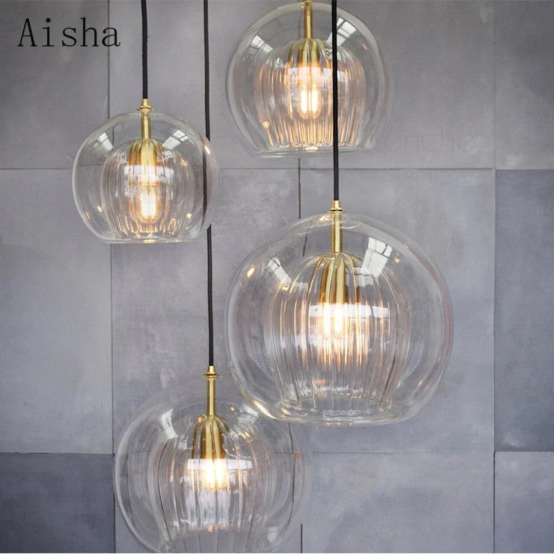 Decorbites™ Glas-Kugeln-LED-Hängeleuchte: Moderne nordische Küchen-Hängeleuchte für die Hausdekoration