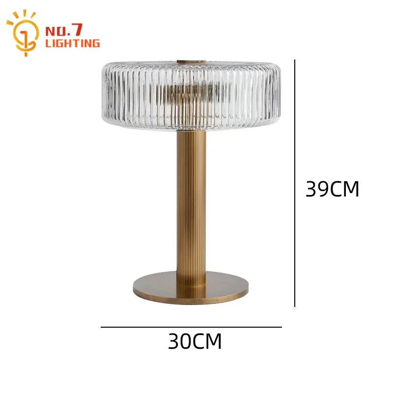 Decorbites™ Glas-Tischleuchte LED G4 Luxuriöse Minimalistische Moderne Leuchten für die Hausdekoration