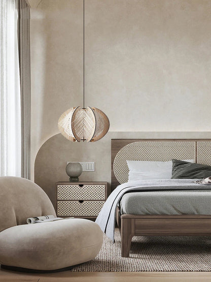 Decorbites™ Handgefertigte Rattan-Hängeleuchte für Küstenhäuser & Resorts
