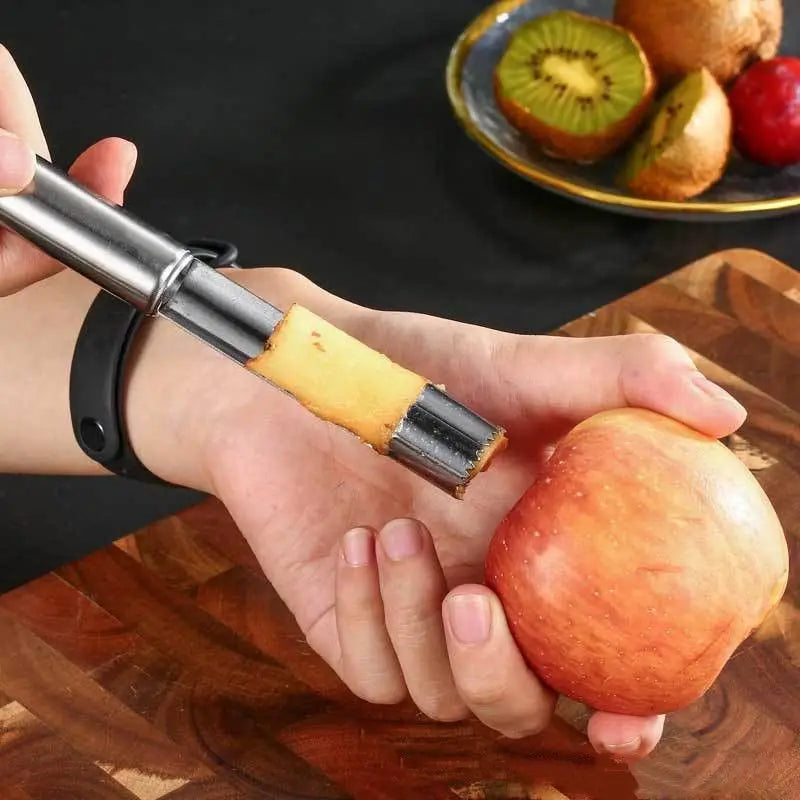 Decorbites™ Fruchtkern-Entferner Schneidmesser, Edelstahl-Apfel-Birnen-Dattel-Dreher