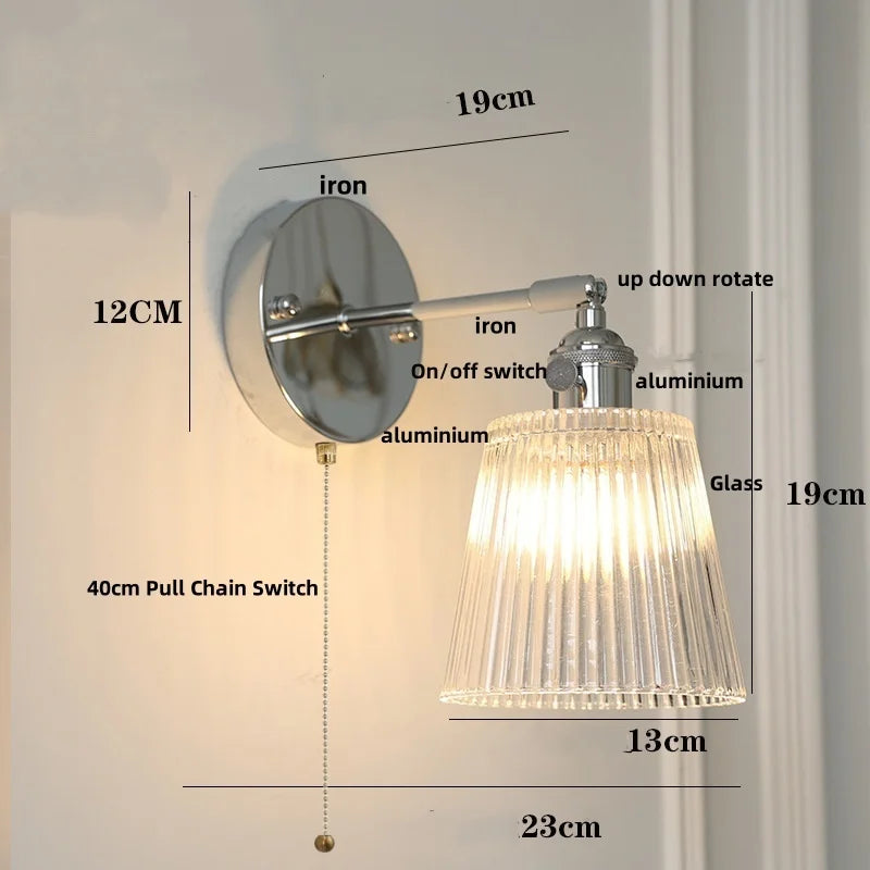 Decorbites™ Eisen-Keramik-LED-Wandleuchte Moderne Wohnzimmer-Wandleuchte Wandlampe