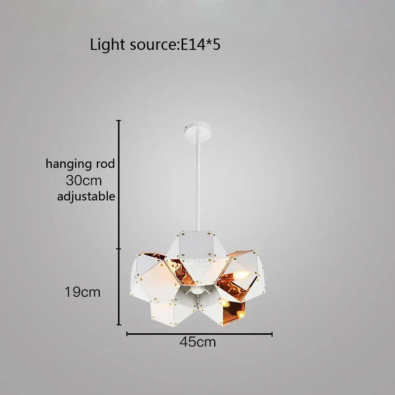 Decorbites™ Würfel-LED-Hängeleuchte: Art-Deco-Hängelampe für All-Match-Stil