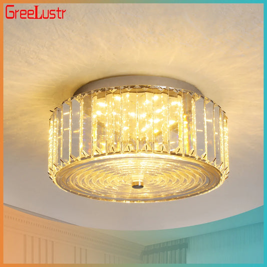 Decorbites™ Kristall-LED-Deckenleuchter Licht Kreisdesign Innenbeleuchtung