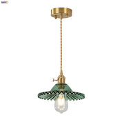 Green Nordic Pendant Light Scandinavian Kitchen