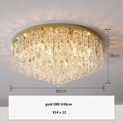 Decorbites™ Kristallstahl LED Deckenleuchter, modernes Art-Deco-Leuchtenobjekt