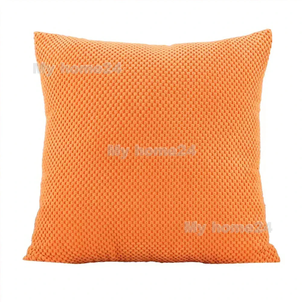 Decorbites™ Kordflanell Maiskernen Kissenbezug in Einheitsfarbe für die Dekoration des Wohnzimmer-Sofas zu Hause