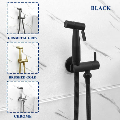 Decorbites™ Gold Bidet Armatur Handbrause Einzelner Kaltwassertapfer Hygienische Toilettendusche