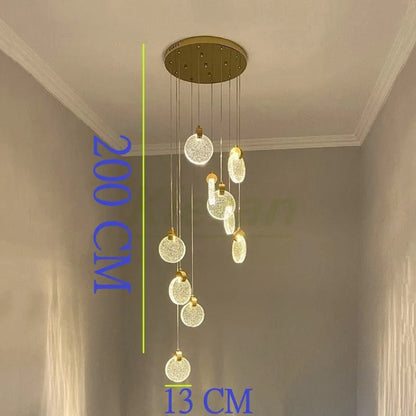 Decorbites™ Kristall-LED-Kronleuchter: Moderne 5-Kopf-Highlight für Schlafzimmer-, Bar- und Arbeitszimmerdekoration