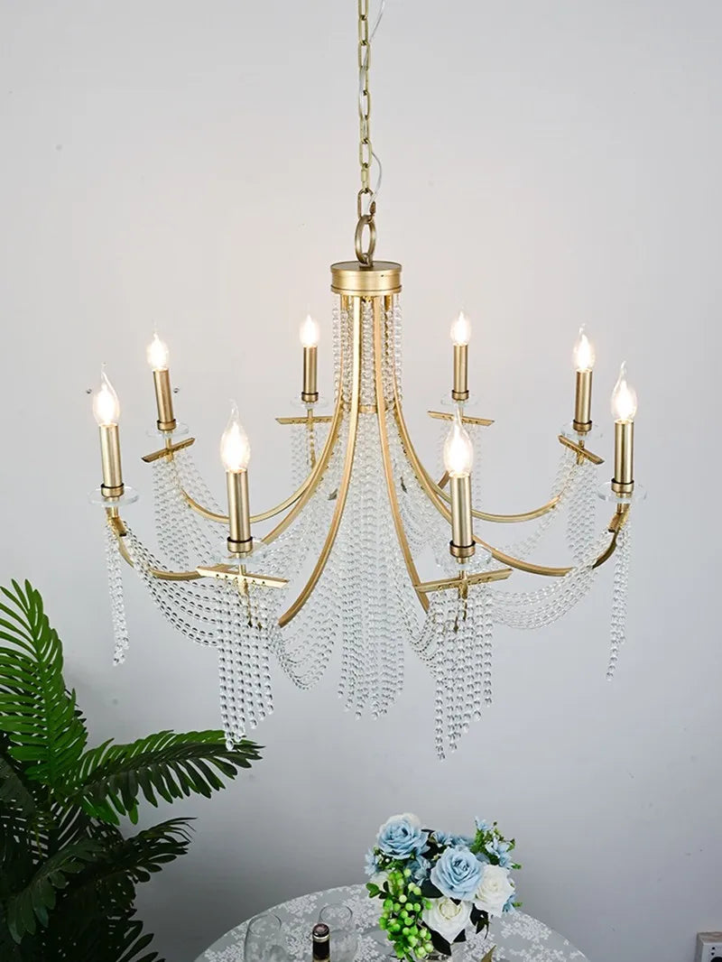 Vintage Brass LED Pendant