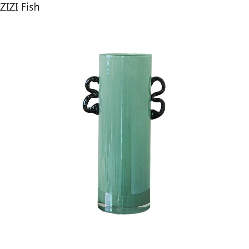 Decorbites™ Smaragdgrünes Glasvasen-Hydroponik-Pflanztöpfe Blumenraumausstellung