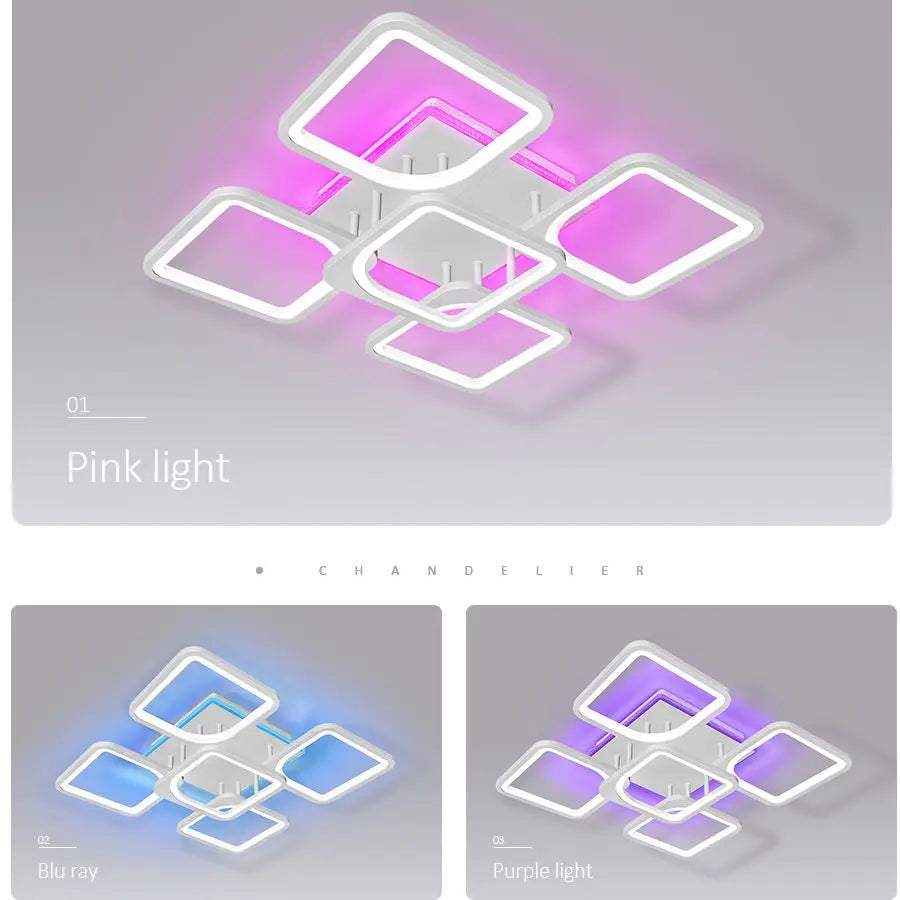 Decorbites™ LED-Deckenleuchter mit dimmbarem Licht für die Hausdekoration