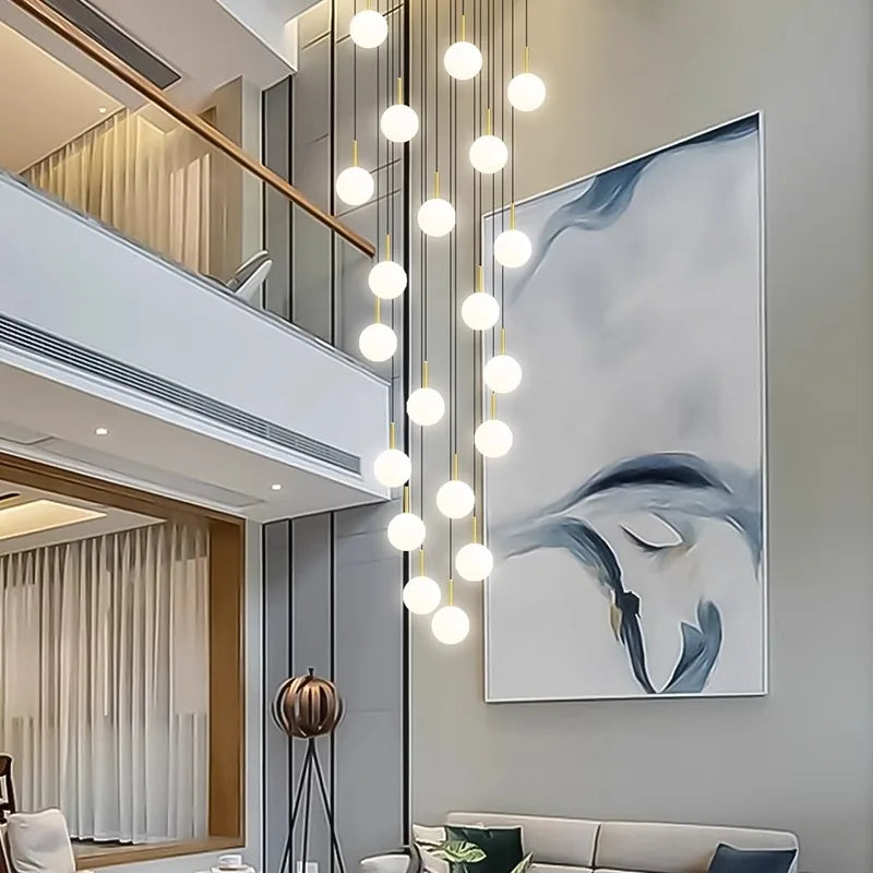 DecorBites™ LED Ceiling Lamp Chandelier: Modern Decorative Lighting for Bedroom and Dining Room