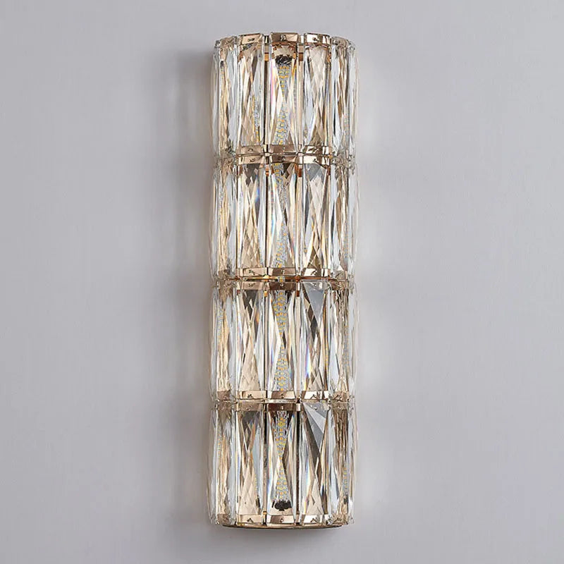 DecorBites™ Crystal LED Wall Lamp for Living Room Aisle Bedroom Staircase Decoration