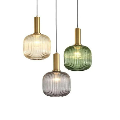 Decorbites™ Glas Farbige LED Anhänger Licht Kronleuchter für Heim Wohn- und Esszimmer Dekoration